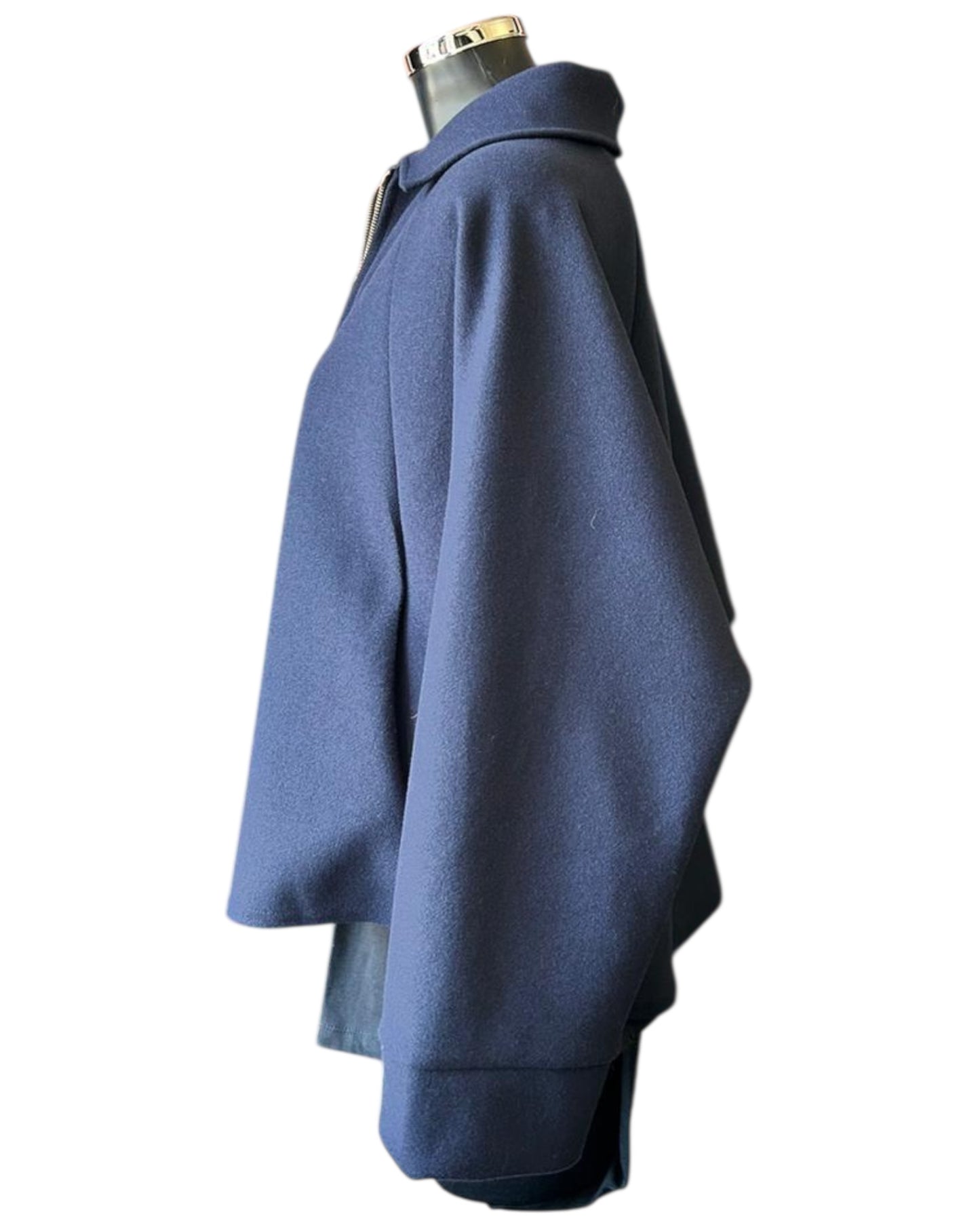 Katrina soft touch collared jacket - Navy