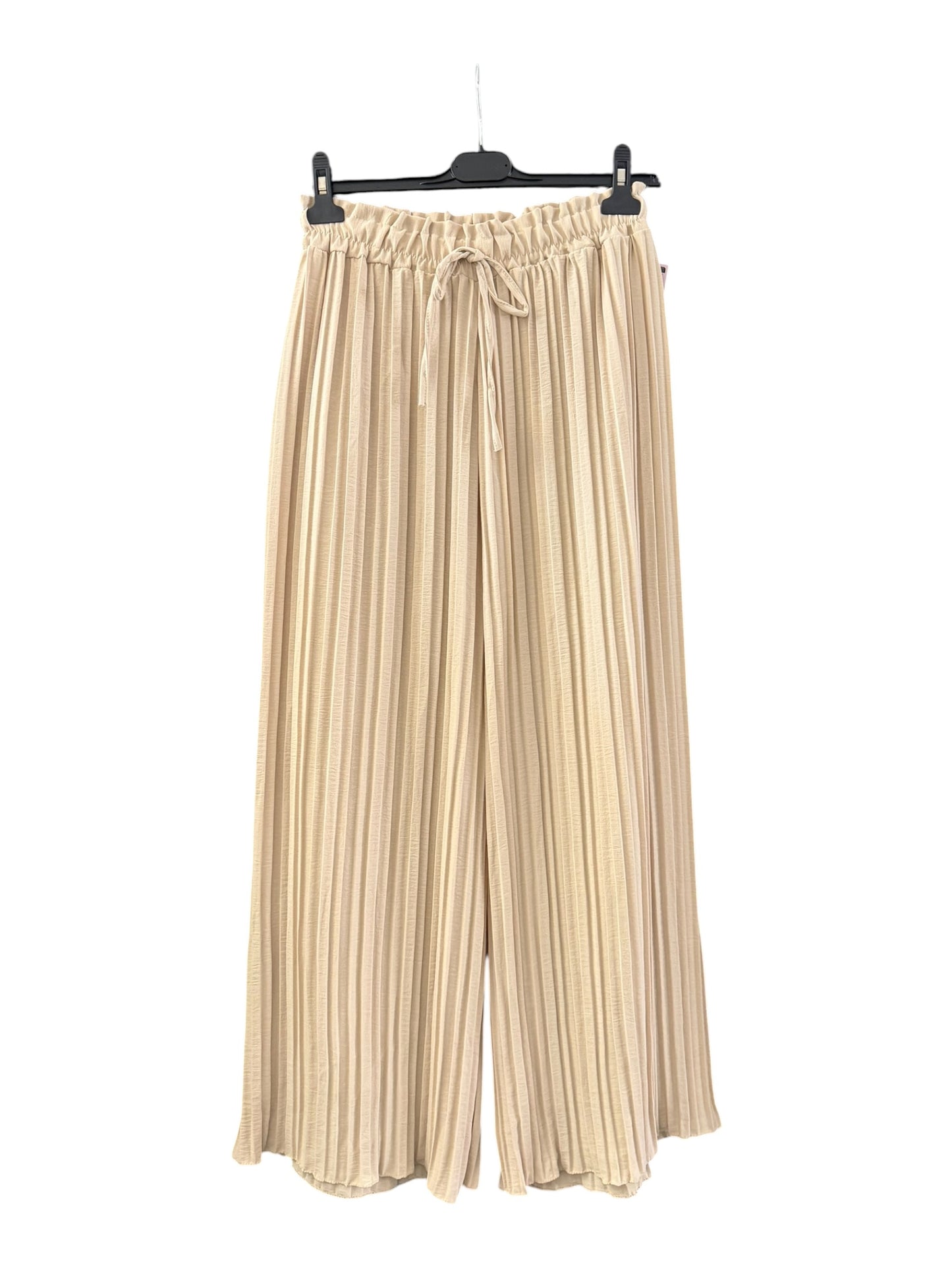 Sammy pisse pleated wide leg trousers - Stone