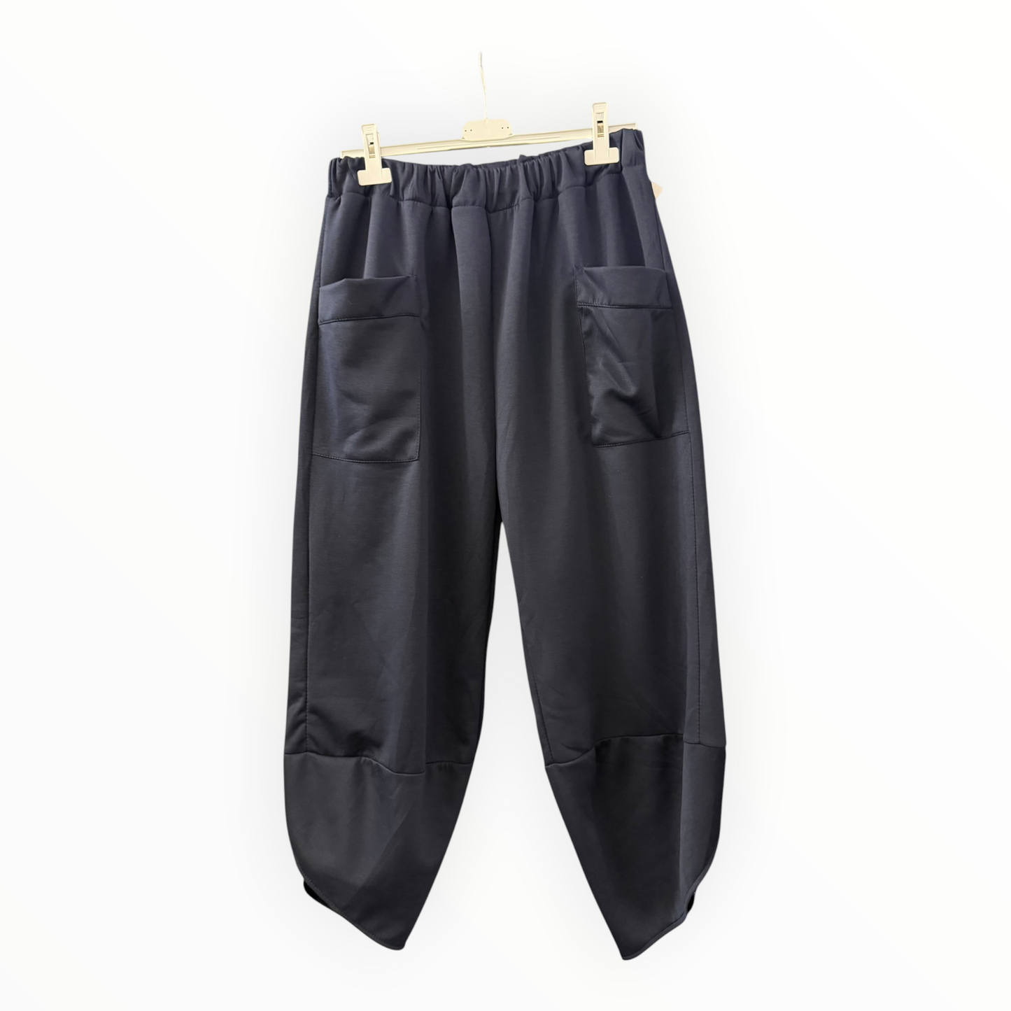 Ronnie barrel leg trousers - Navy
