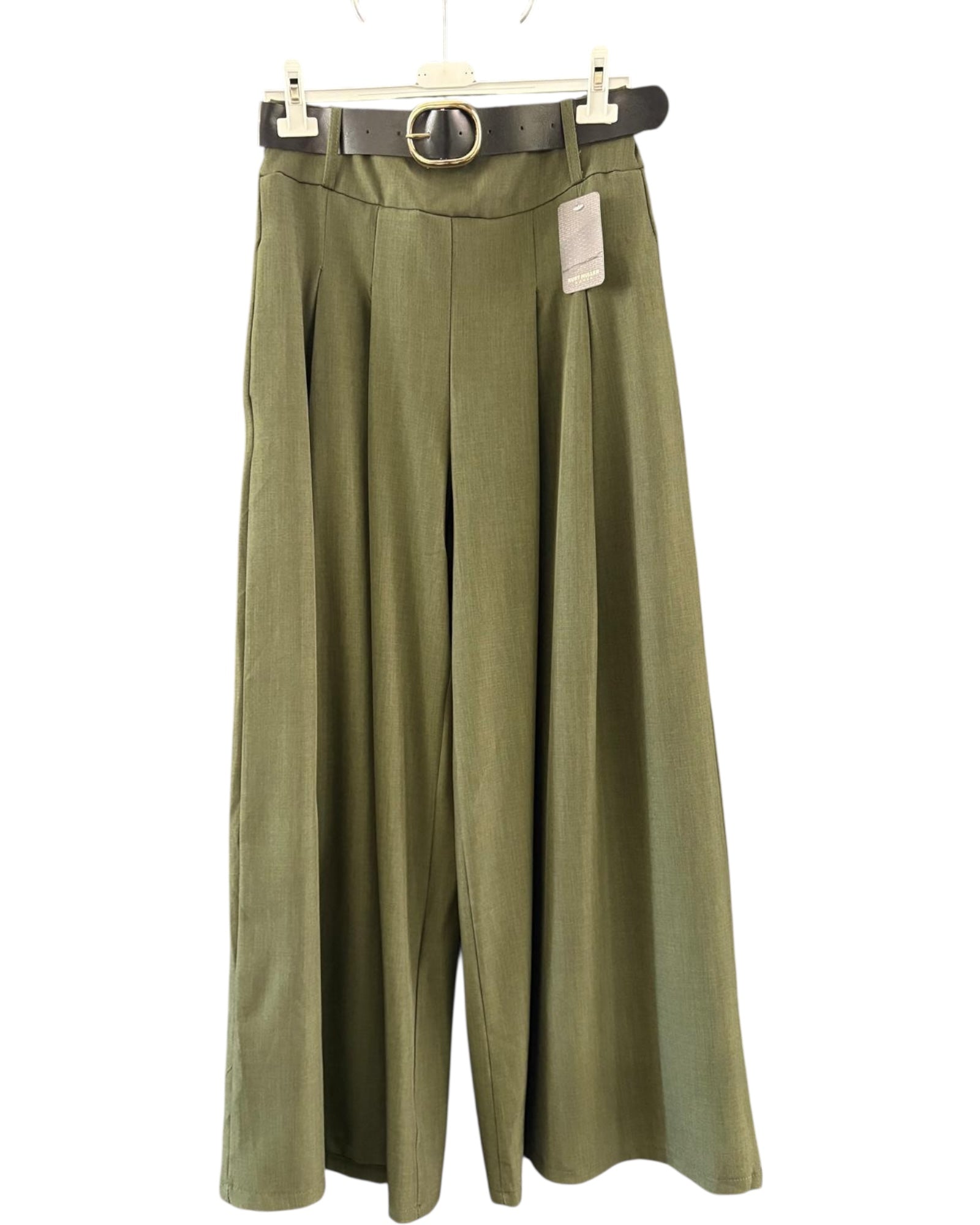 Charlie wide leg trousers - Khaki