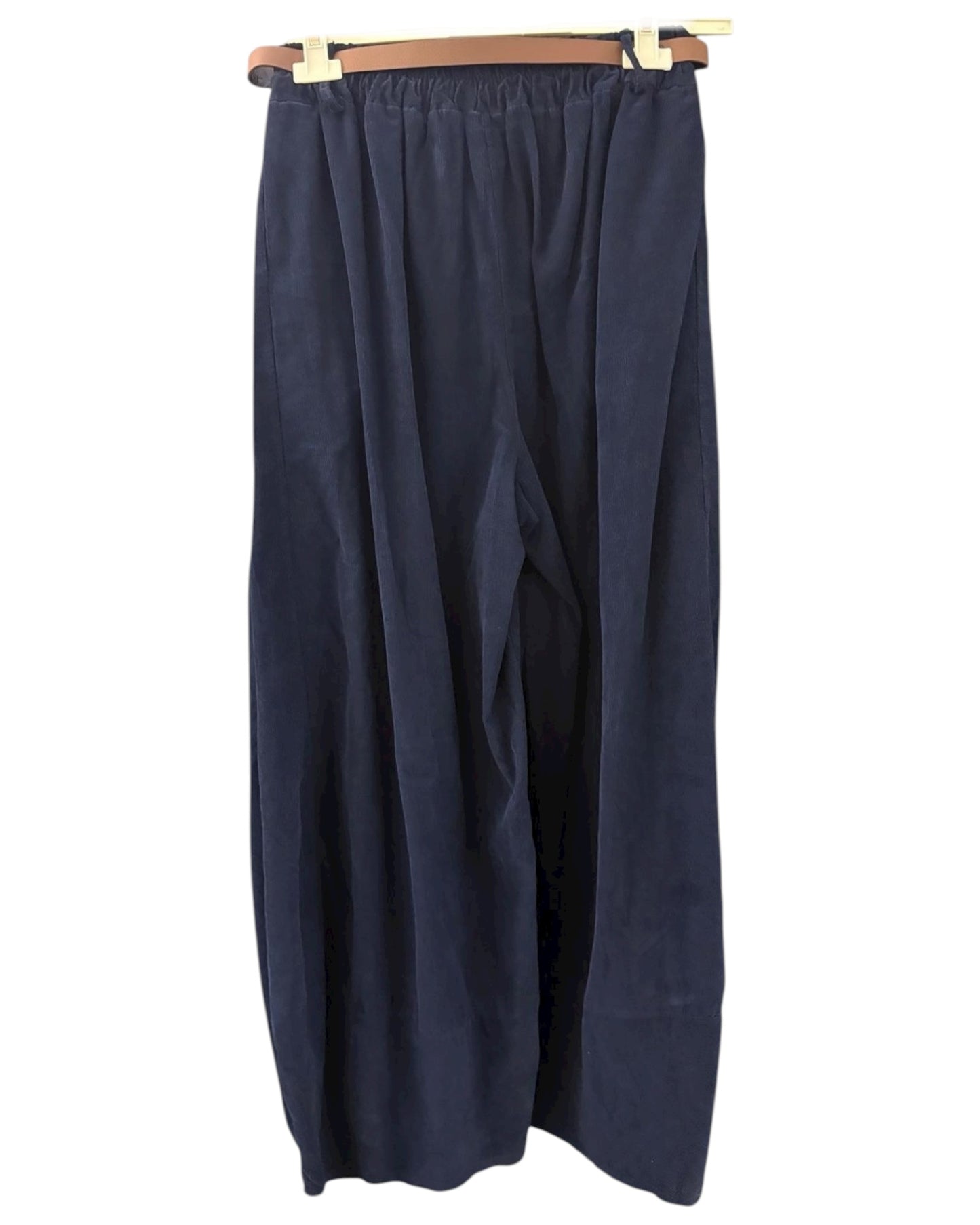 Gia needlecord quirky trousers - Navy