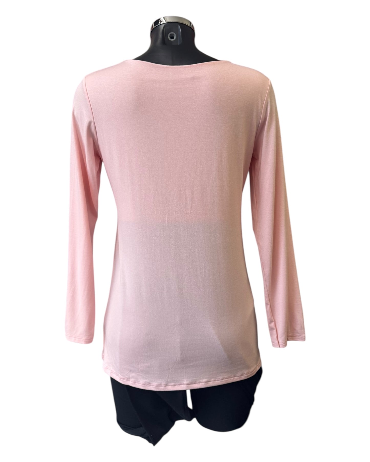 Bonnie basic layering long sleeve top - Pink