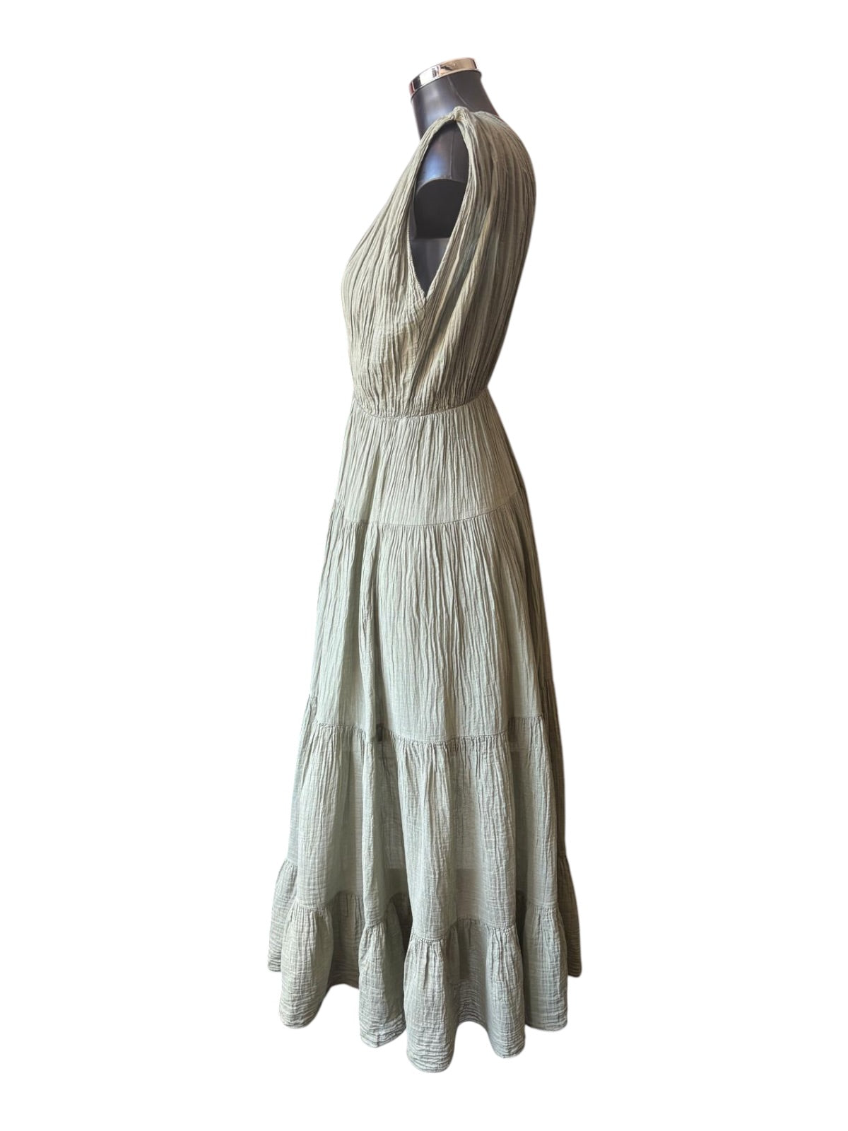 Ruby cotton summer dress - Khaki