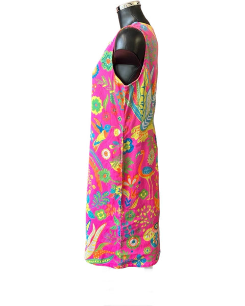 Orientique kusadasi shift dress - Pink print