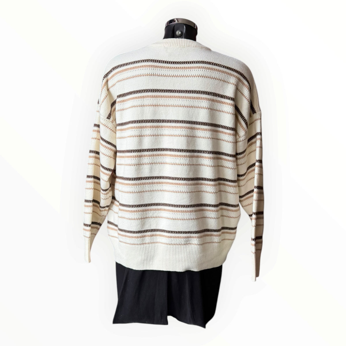 Ellie herringbone stripe jumper