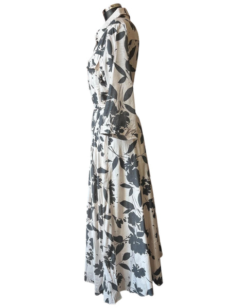 Brave & True Rossellini shadow bloom dress