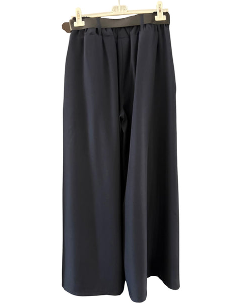 Charlie wide leg trousers - Navy