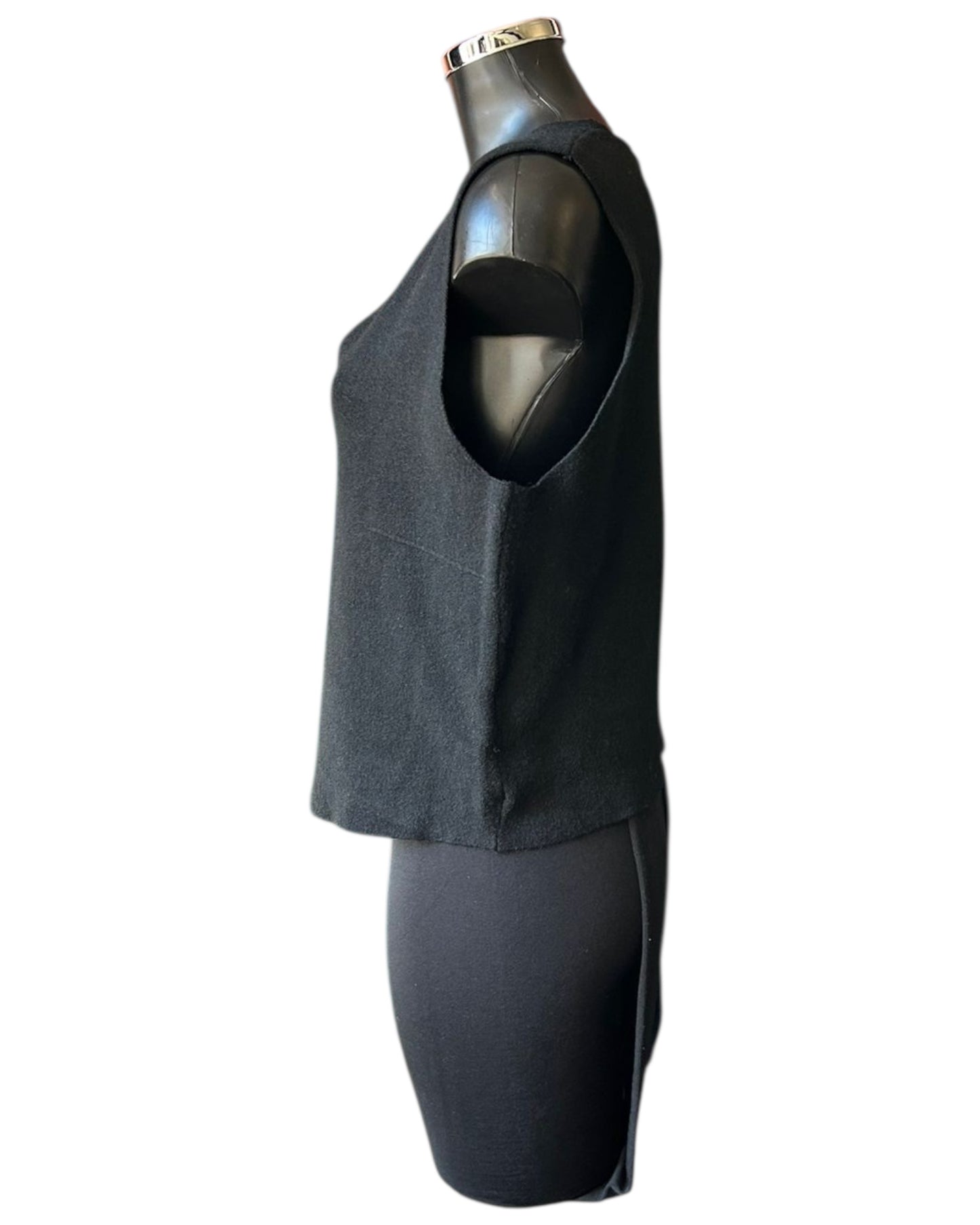 Cassidy knitted waistcoat - Black