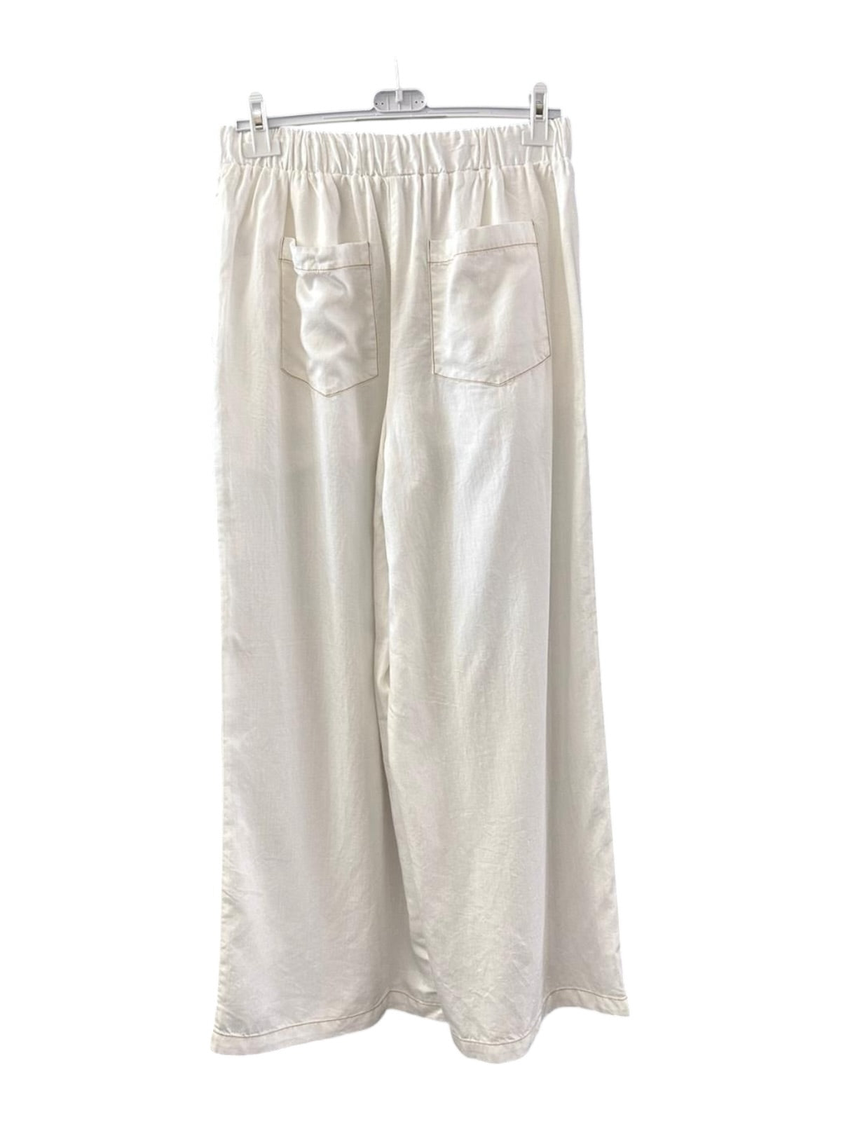 Betty basics Copacabana relaxed fit trousers ivory