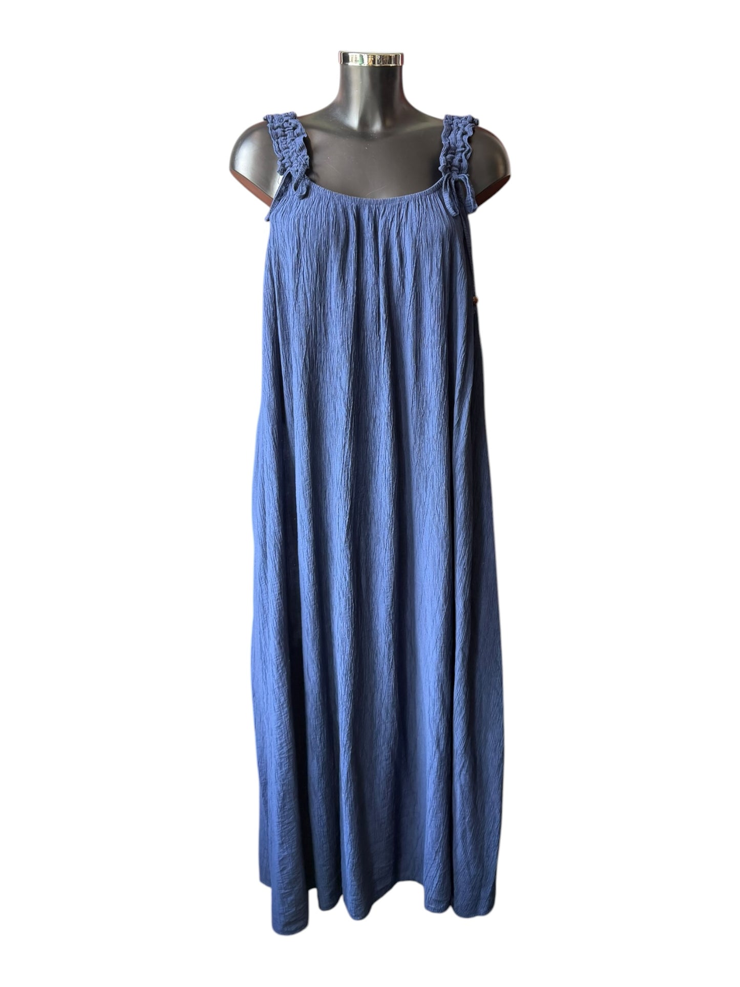 Milly range sleeveless dress - Navy