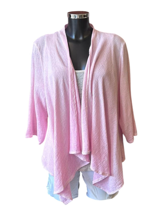 Casey range waterfall cardigan - Pink