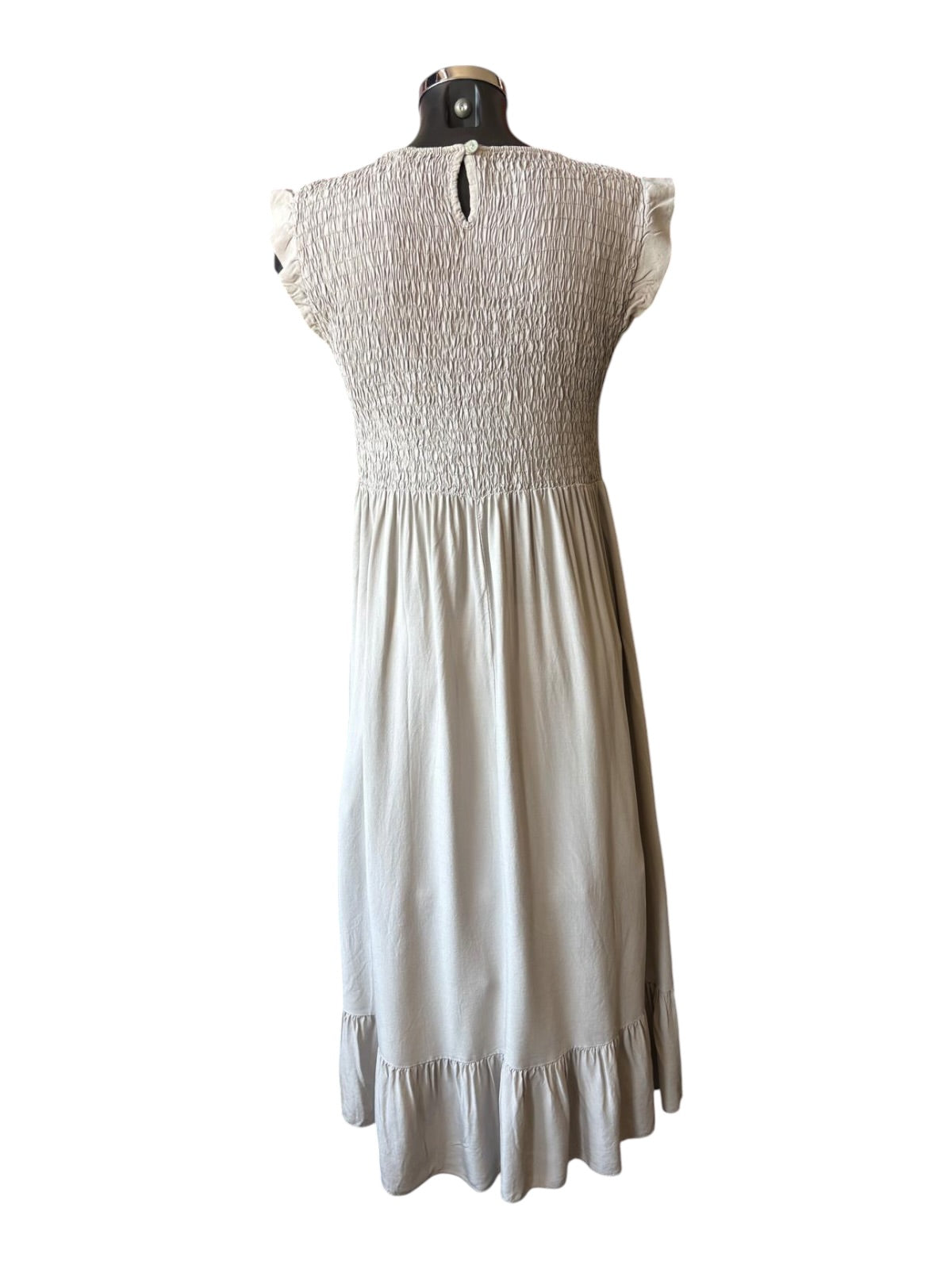 Molly midi dress - Plain Taupe