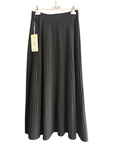 Leah premium knit skirt - Black