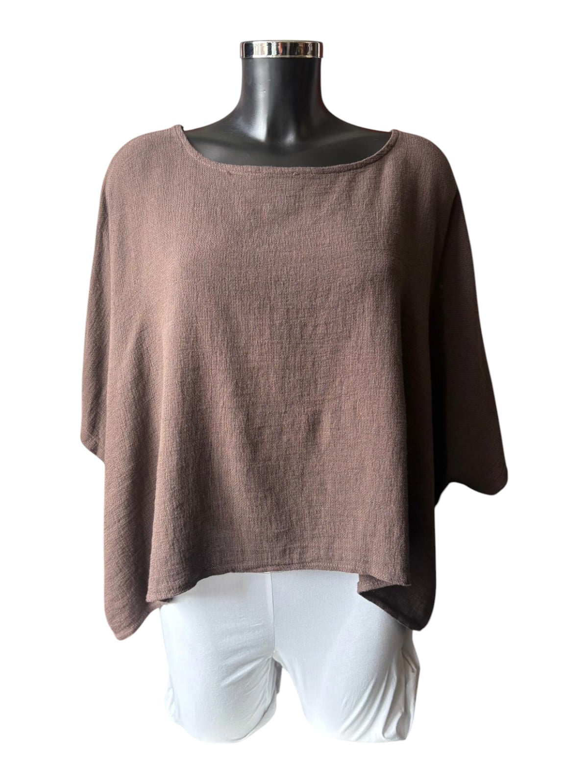 Casey range button back top - Chocolate
