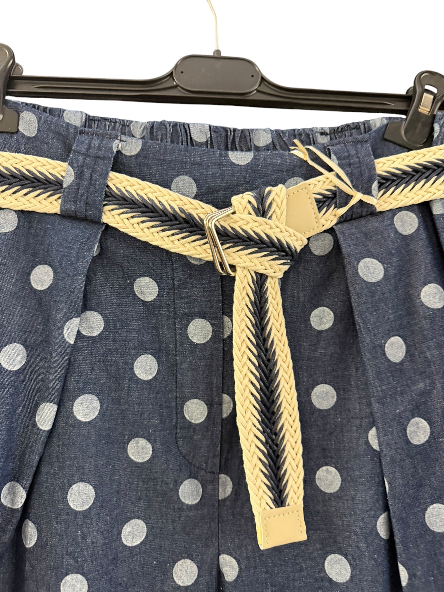 Robyn barrel leg chambray jeans - spot