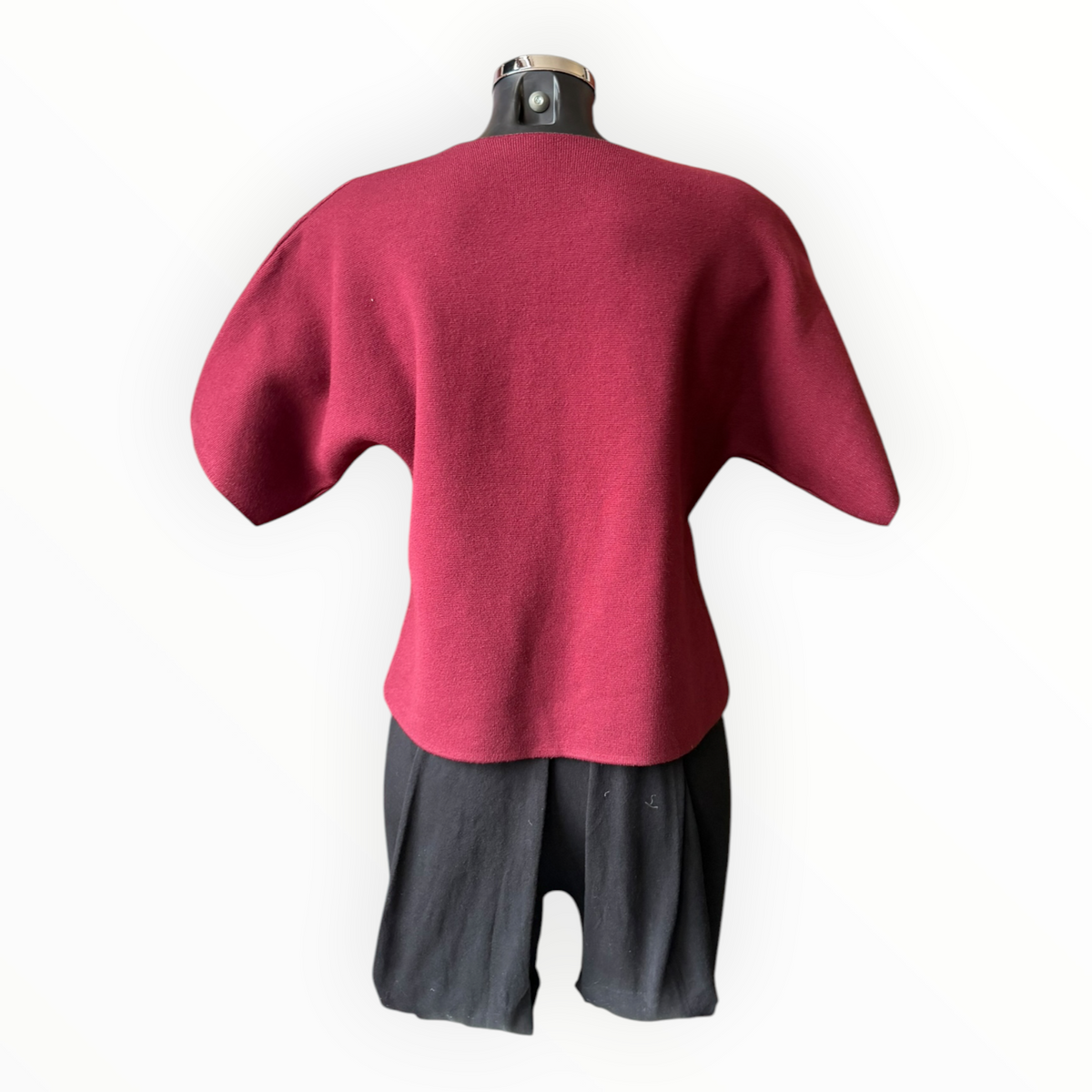 Rhona premium knit single button cardigan - Wine