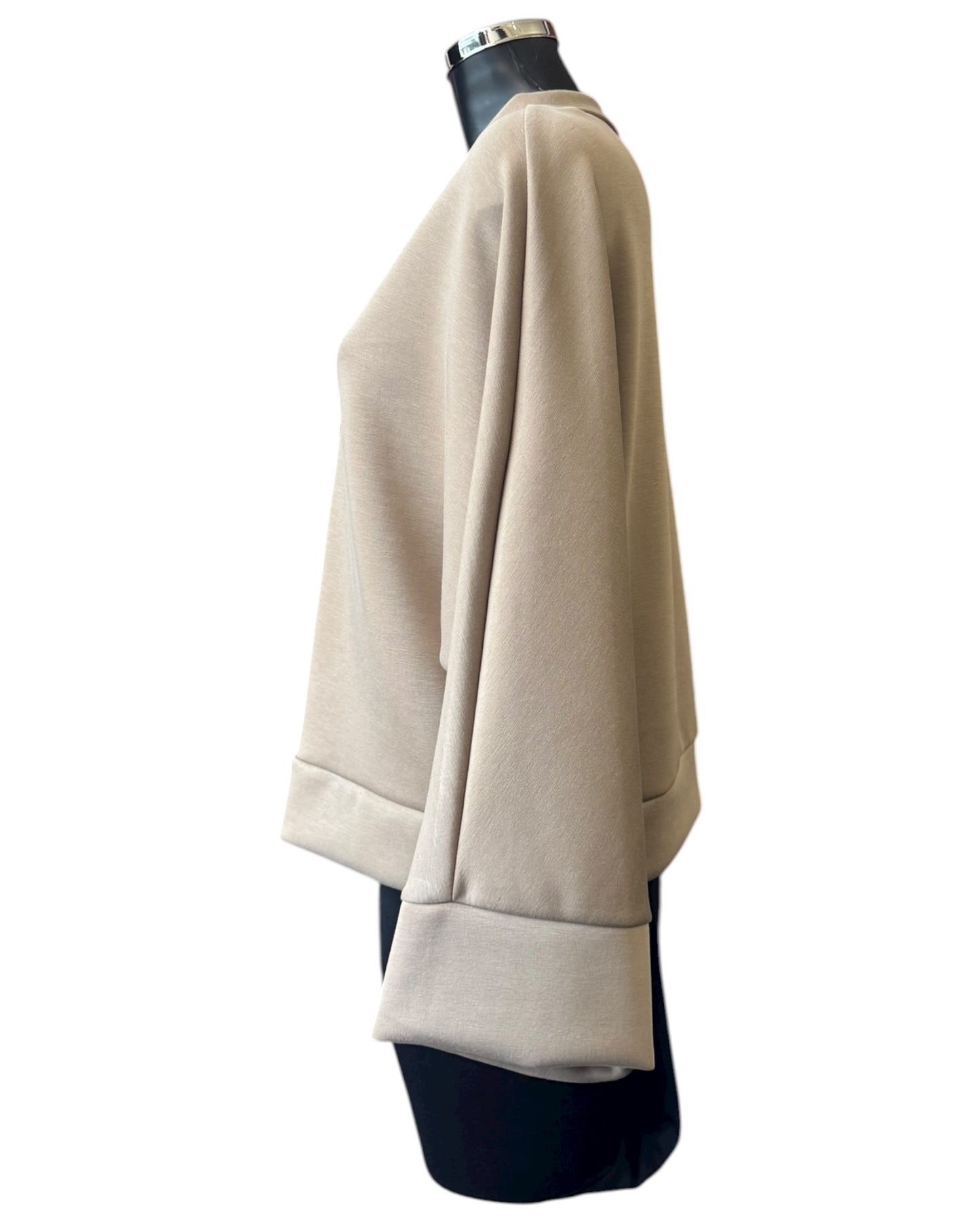 Lola gold button cardigan - Beige