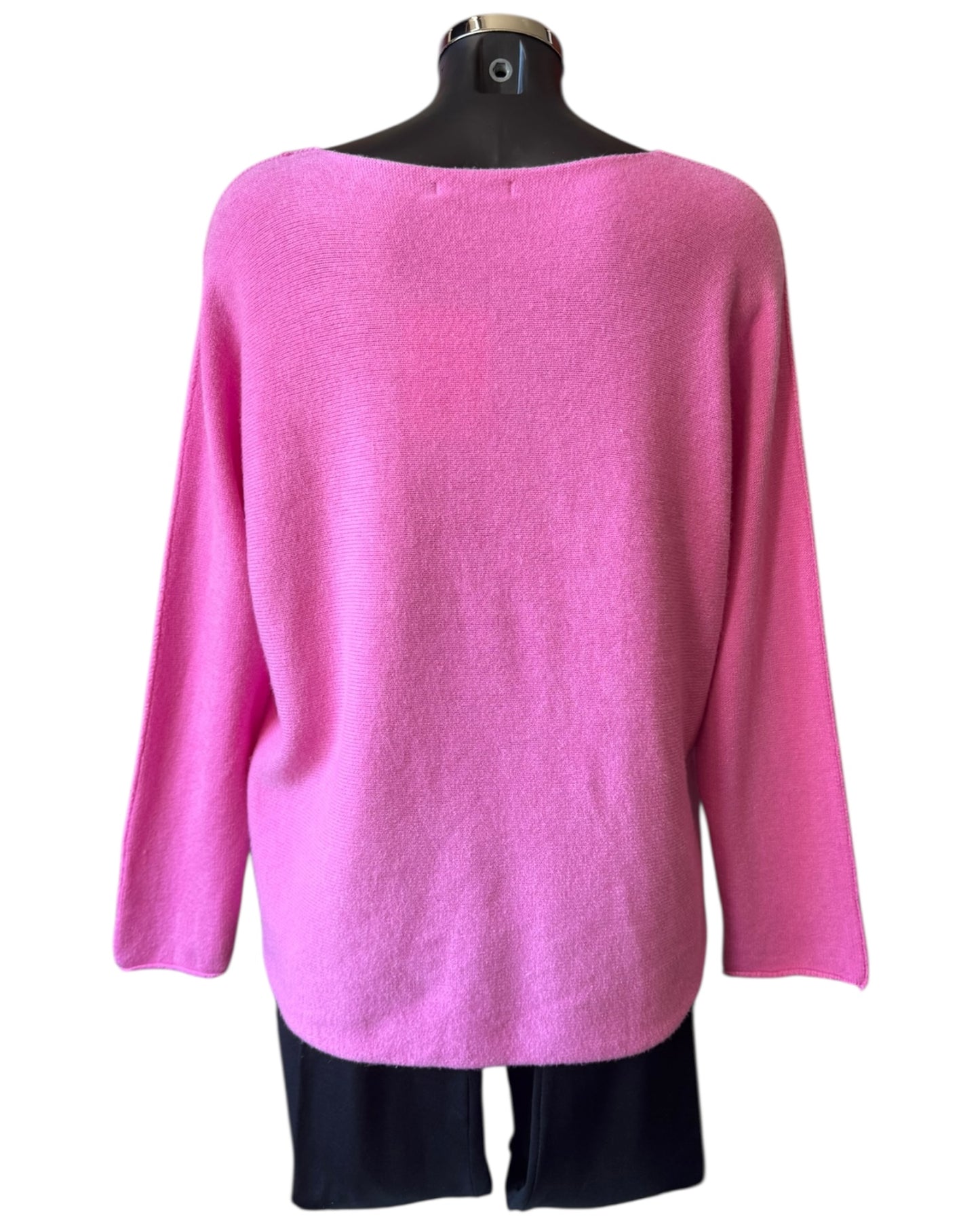 Toni short soft plain jumper - Candy Pink