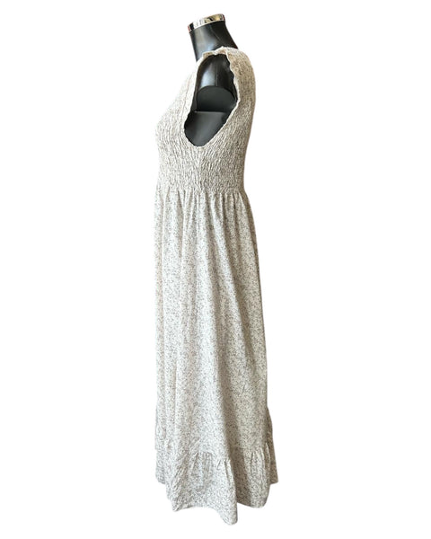 Molly ditsy print dress - Beige