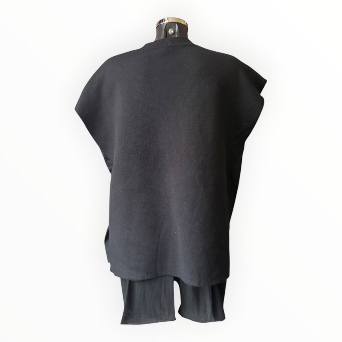 Sienna v neck tank top jumper - Black
