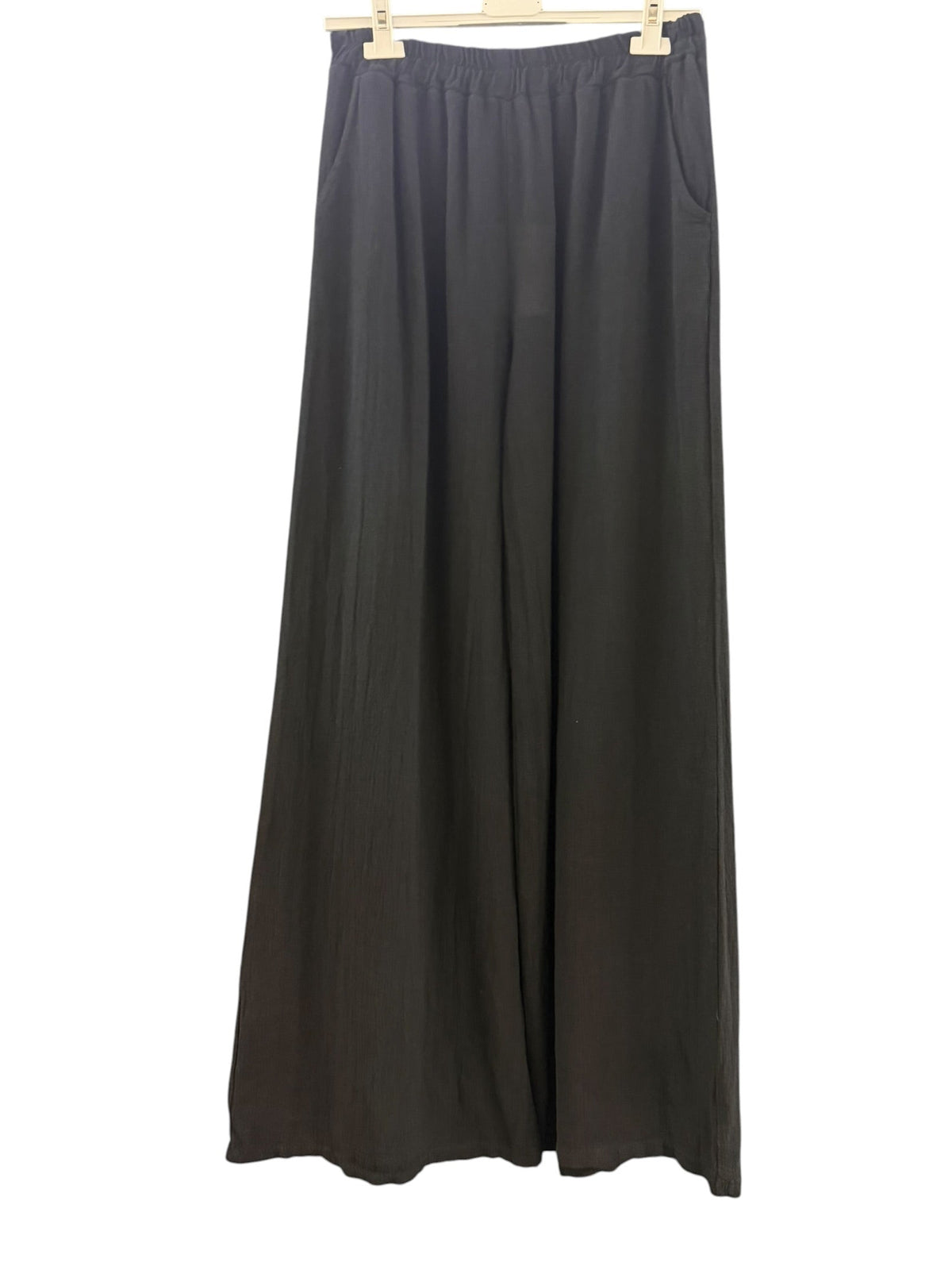 Casey range wide leg trousers - Black