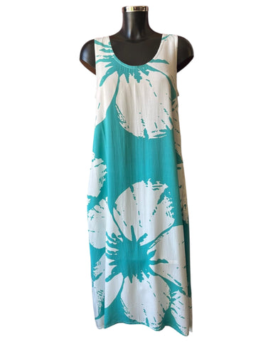 Tara Vao Lilac 8146 dress  - Turquoise mix