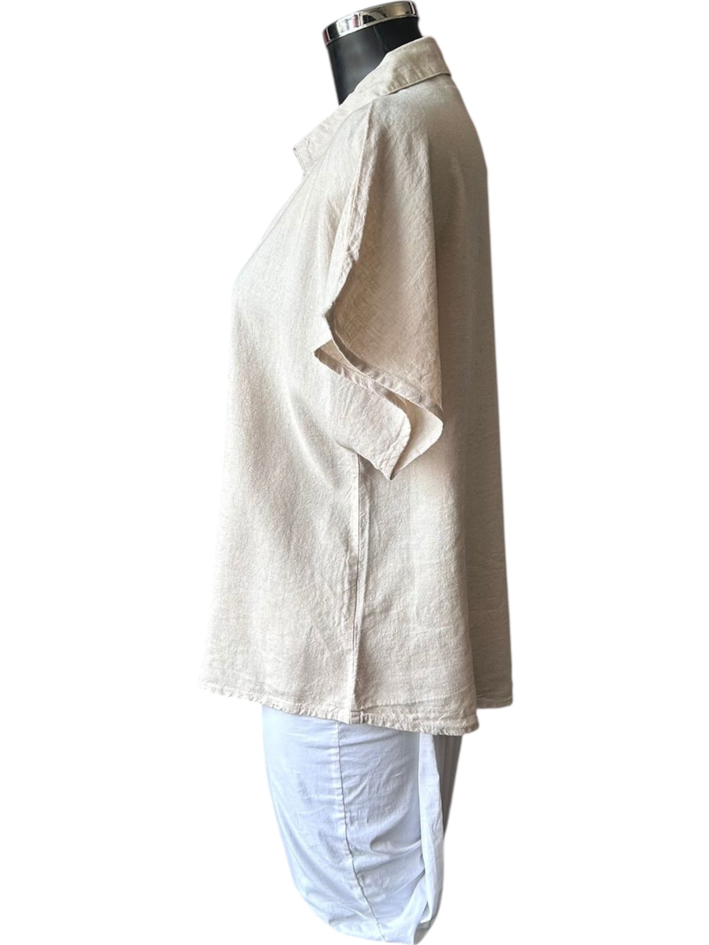 Byoung falakka v neck shirt - rainy day