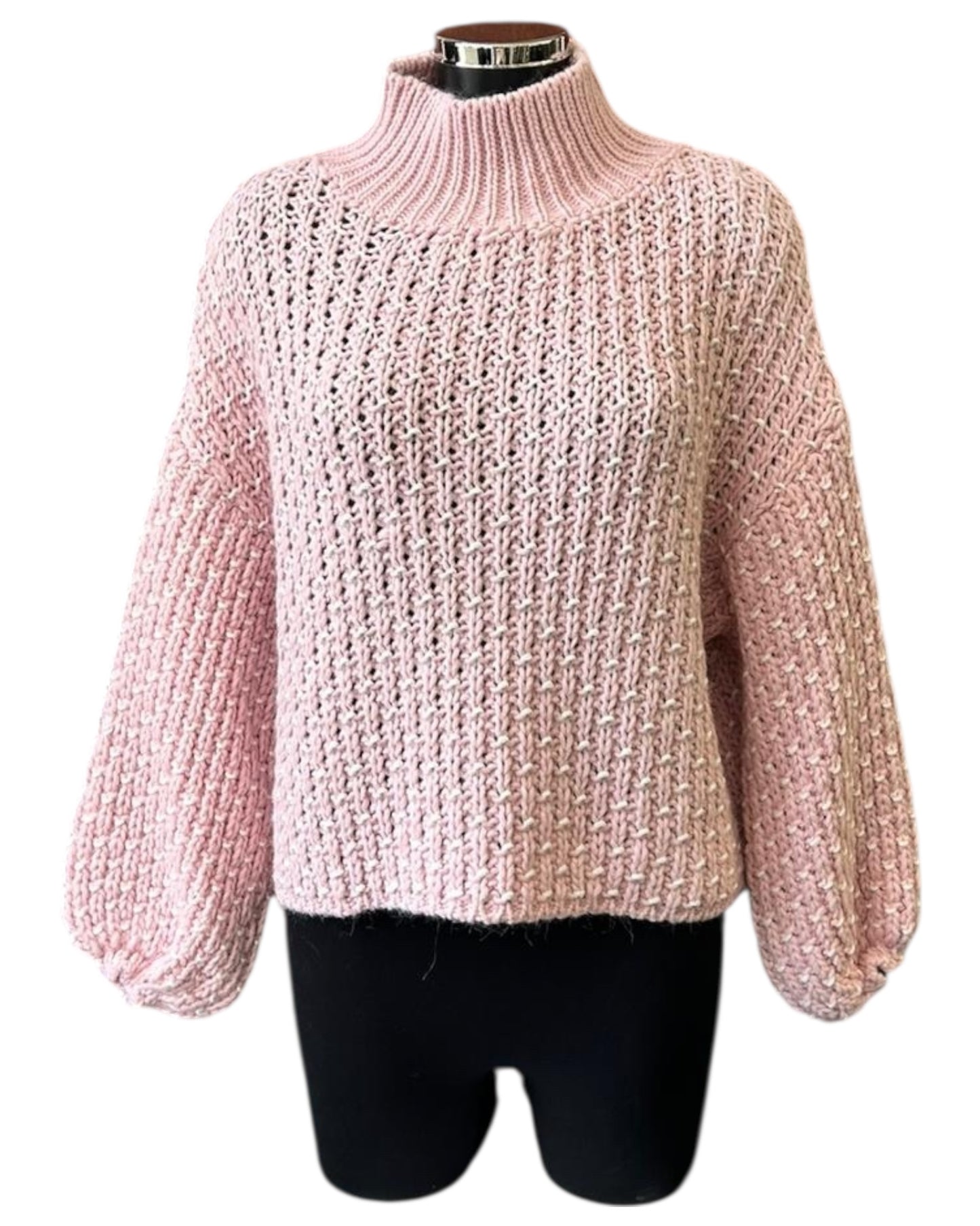 Alice chunky knit jumper - Pink