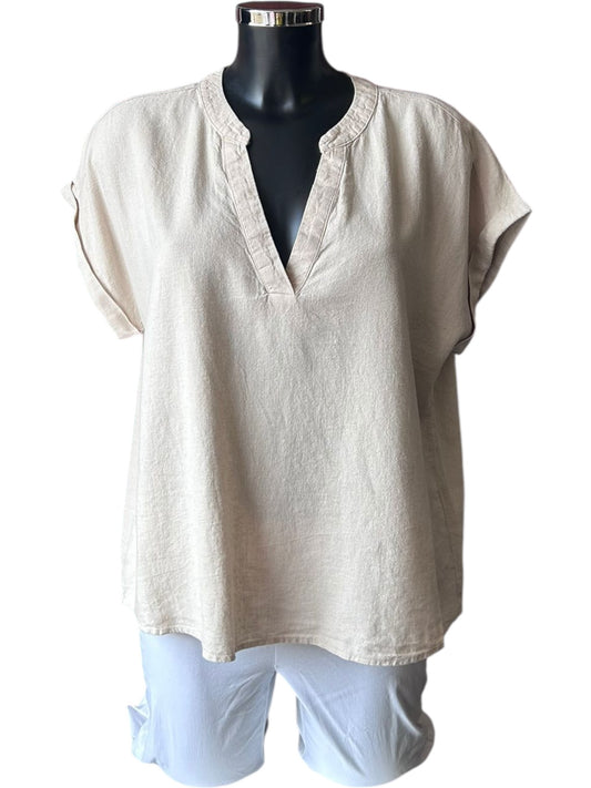 Byoung falakka v neck top - rainy day