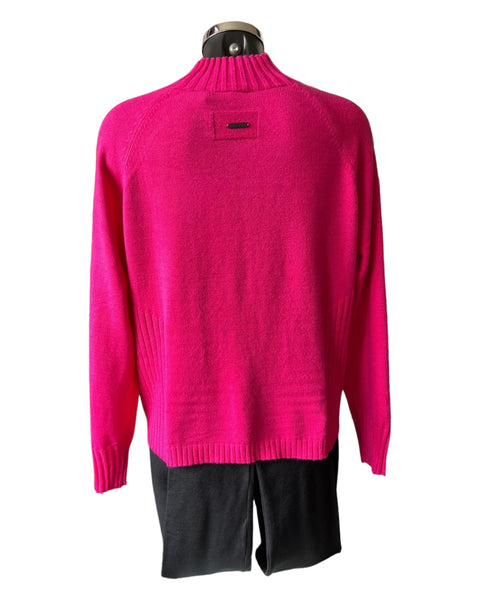 Foil shell be right jumper - Cadillac Pink