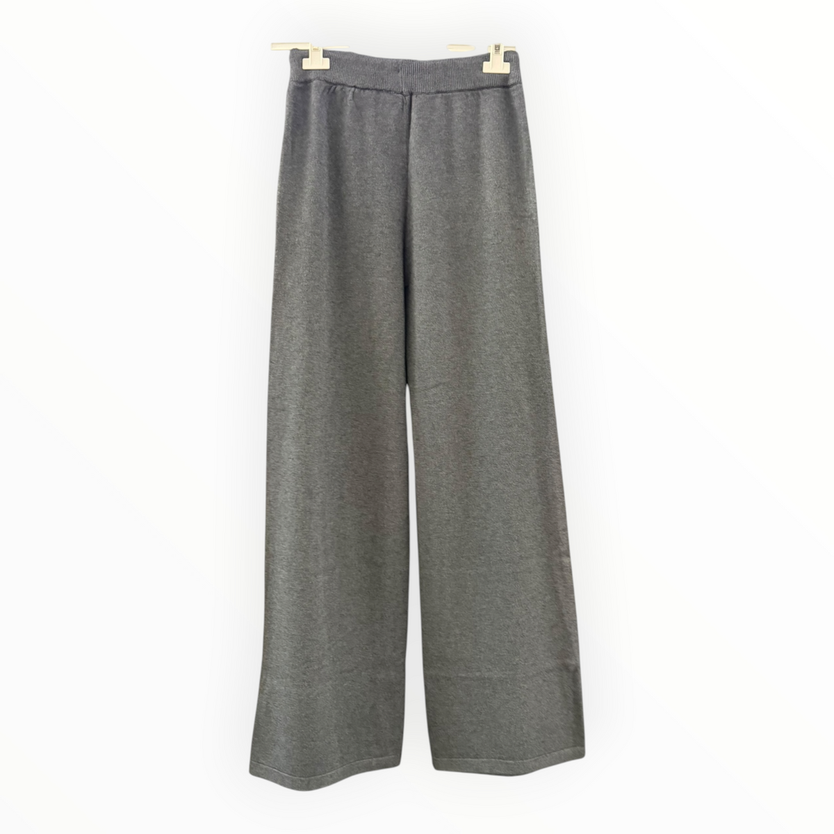 Enya knit wide leg trousers - Grey