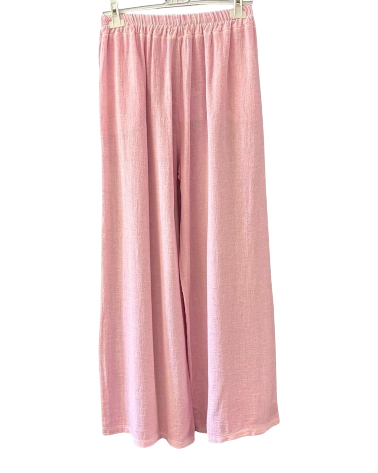 Casey range wide leg trousers - Pink