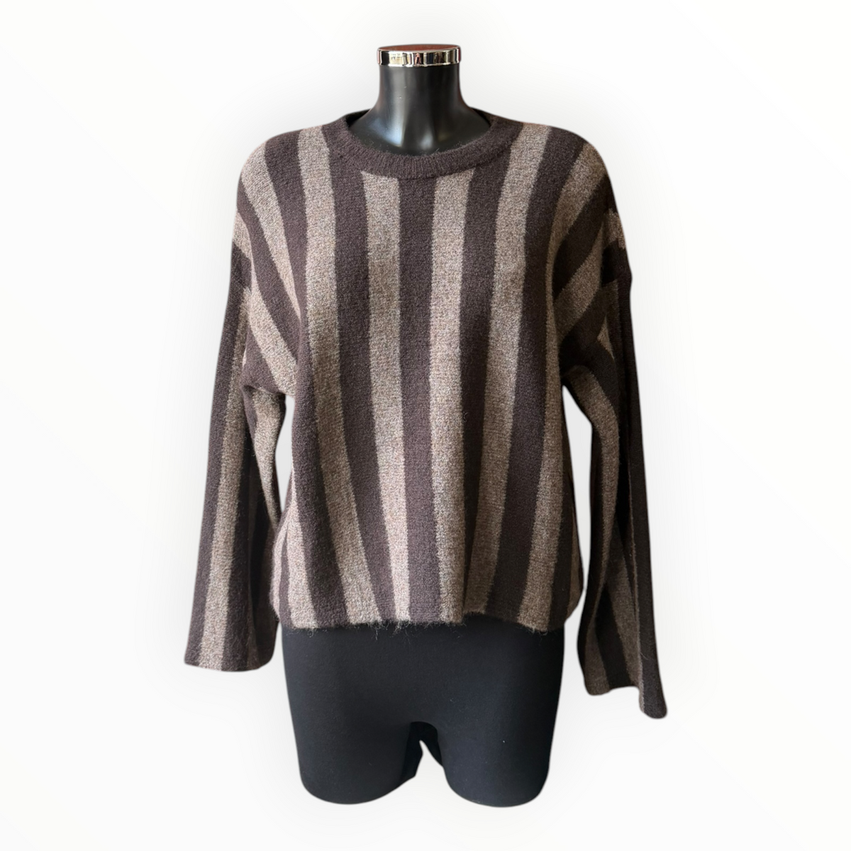 Minnie striped brown mix jumper