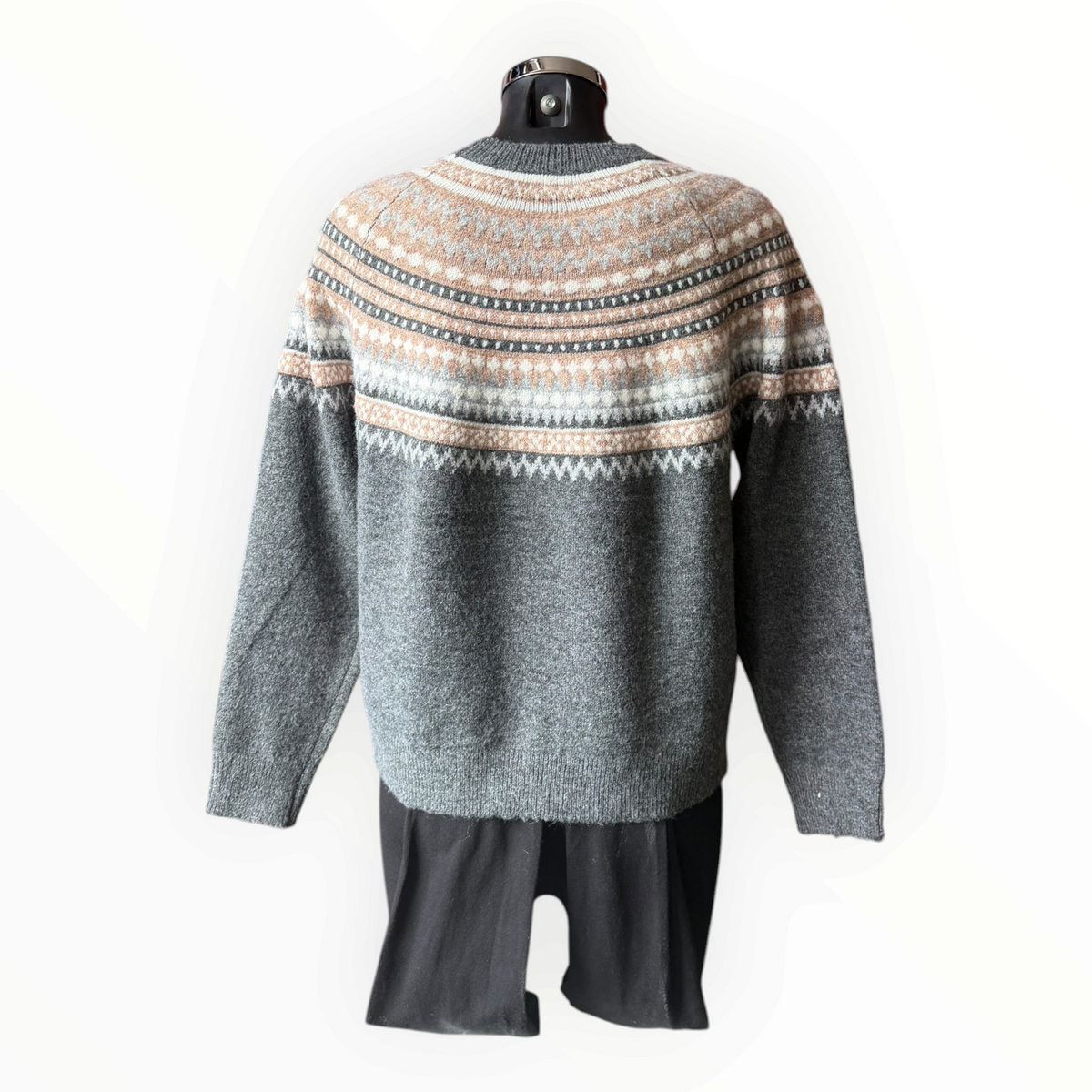 Willow fair isle jumper - Grey