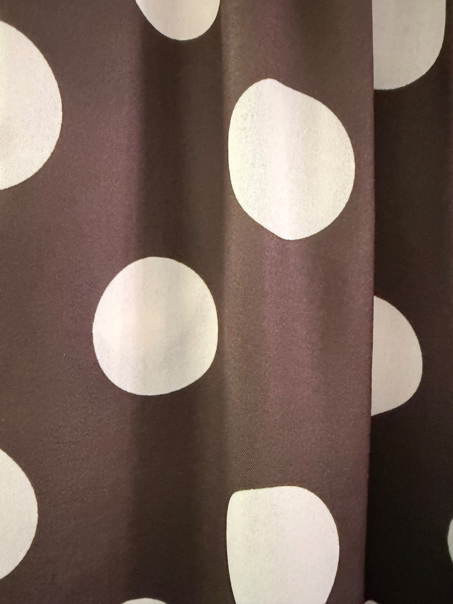 Clara polka dot bandeau jumpsuit - Chocolate