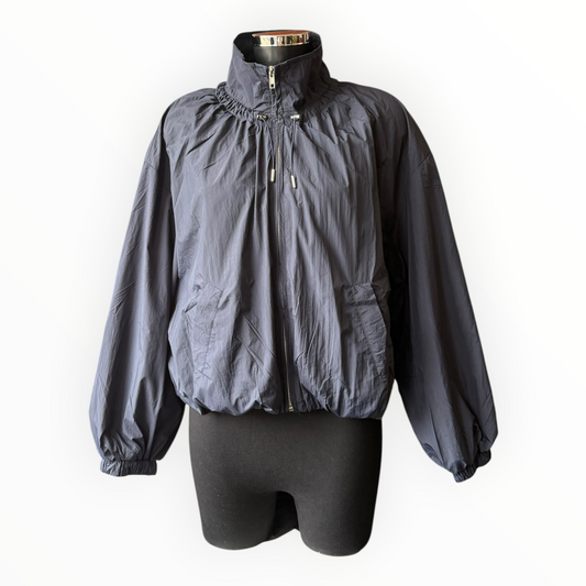Agatha lightweight bomber jacket - Navy