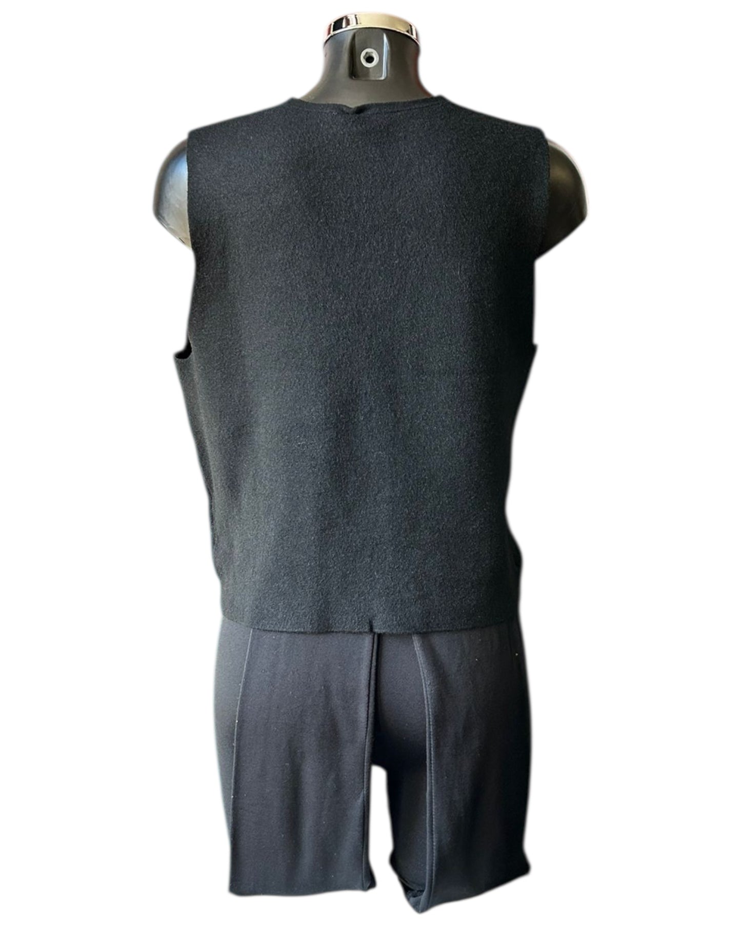 Cassidy knitted waistcoat - Black