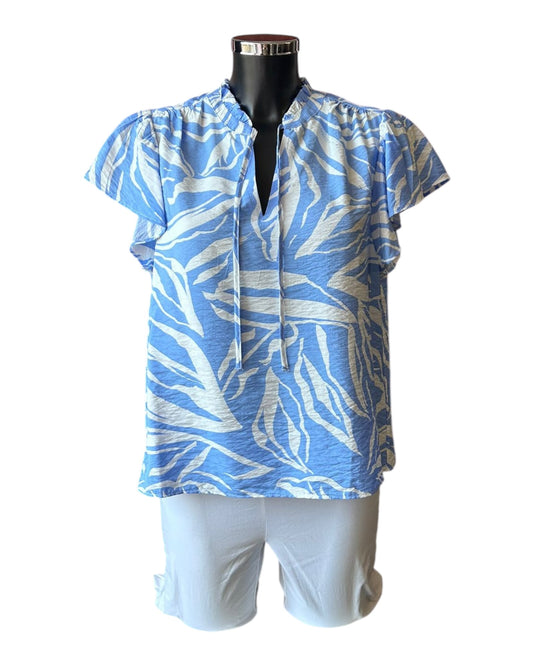 Betty basics Lyra abstract print blouse