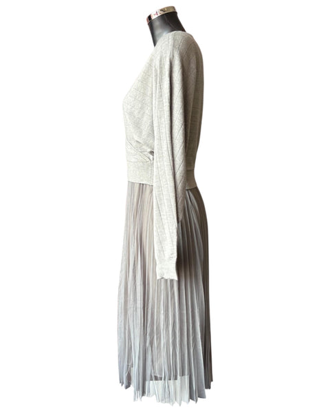 Grace 2 piece dress and jumper set - Grey