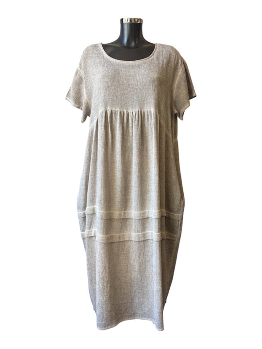 Casey range balloon dress - Mocha