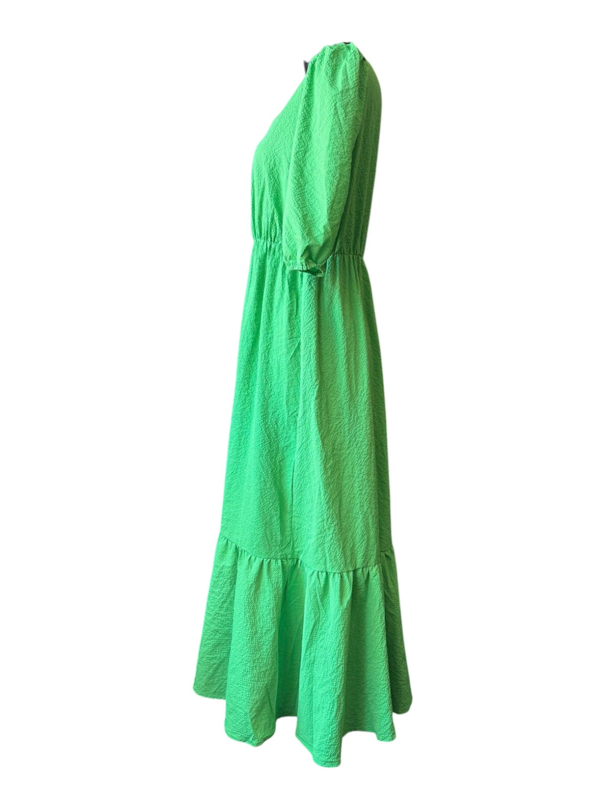 Maisie v neck midaxi dress - Green