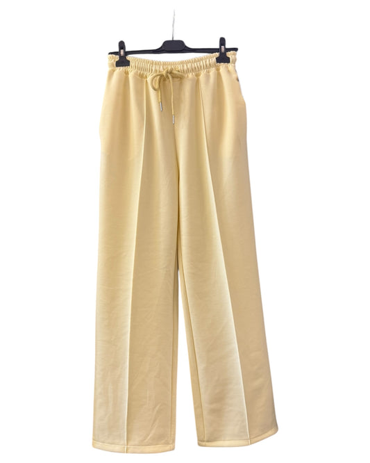Libby seam front trousers - Lemon