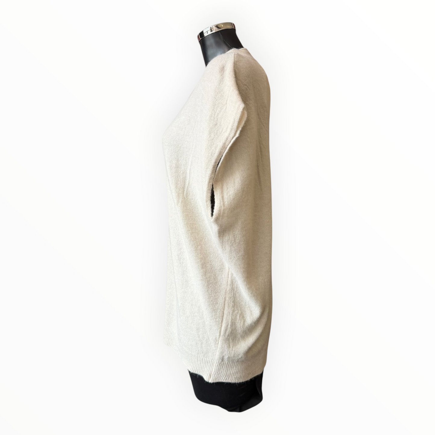 Patsy v neck tank top jumper - Beige