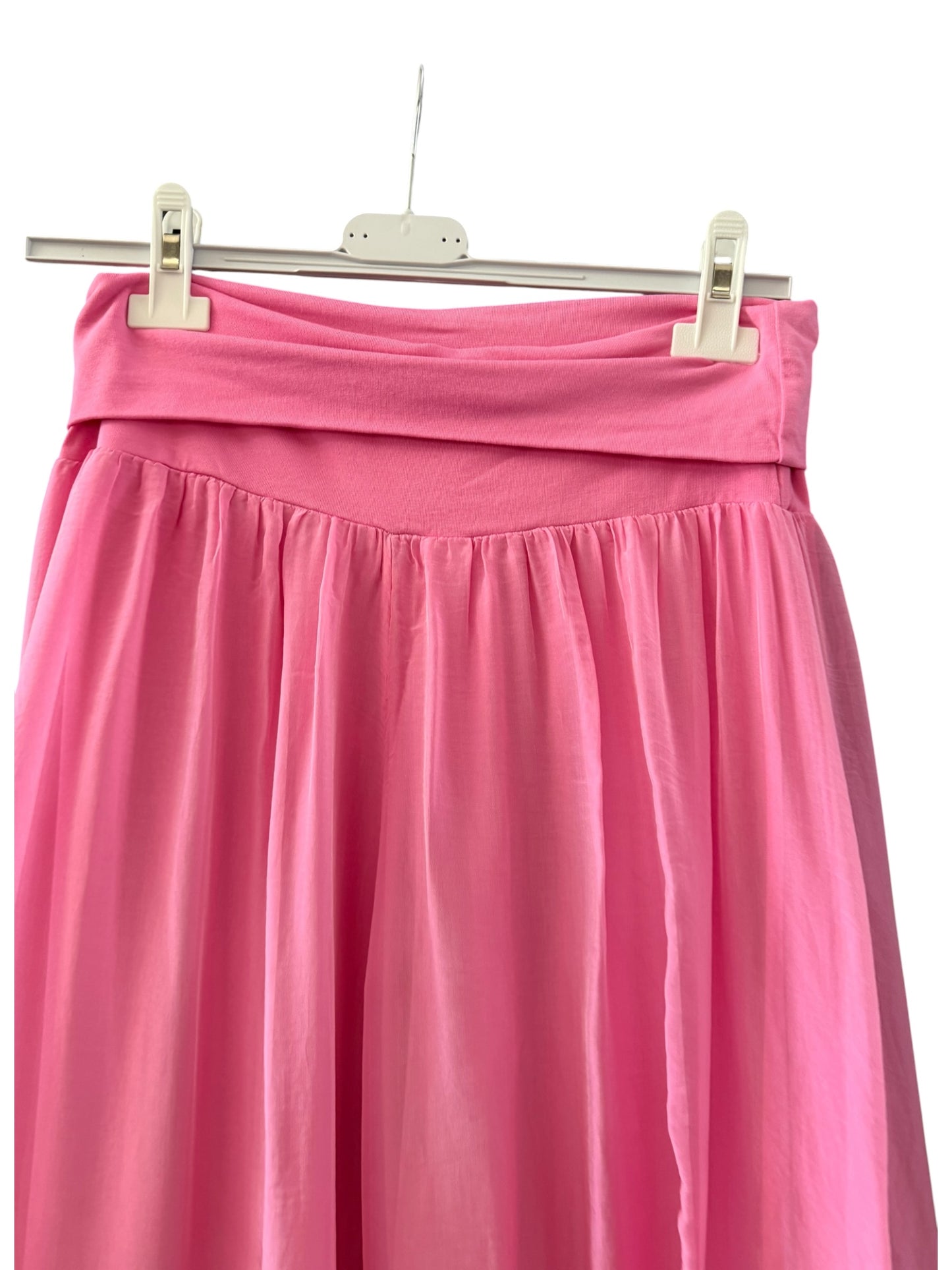 Sasha silk range balloon trousers - Candy pink