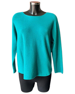 Toni short soft plain jumper - Teal