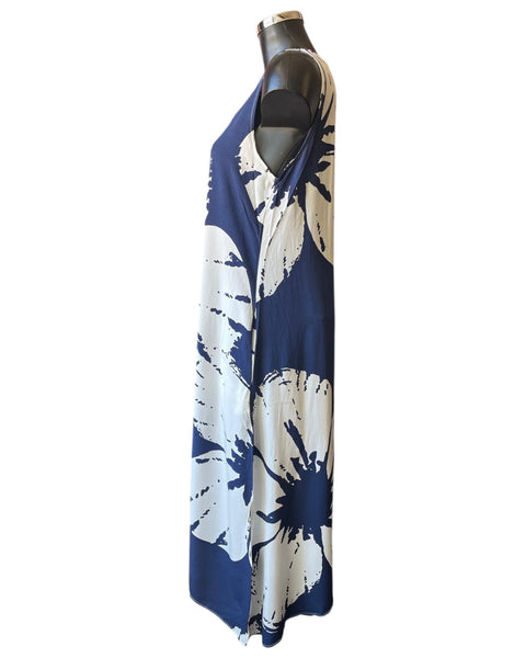 Tara Vao Lilac 8146 dress  - Navy mix