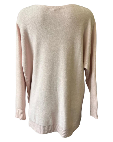 Connie pocket button side jumper - Pink