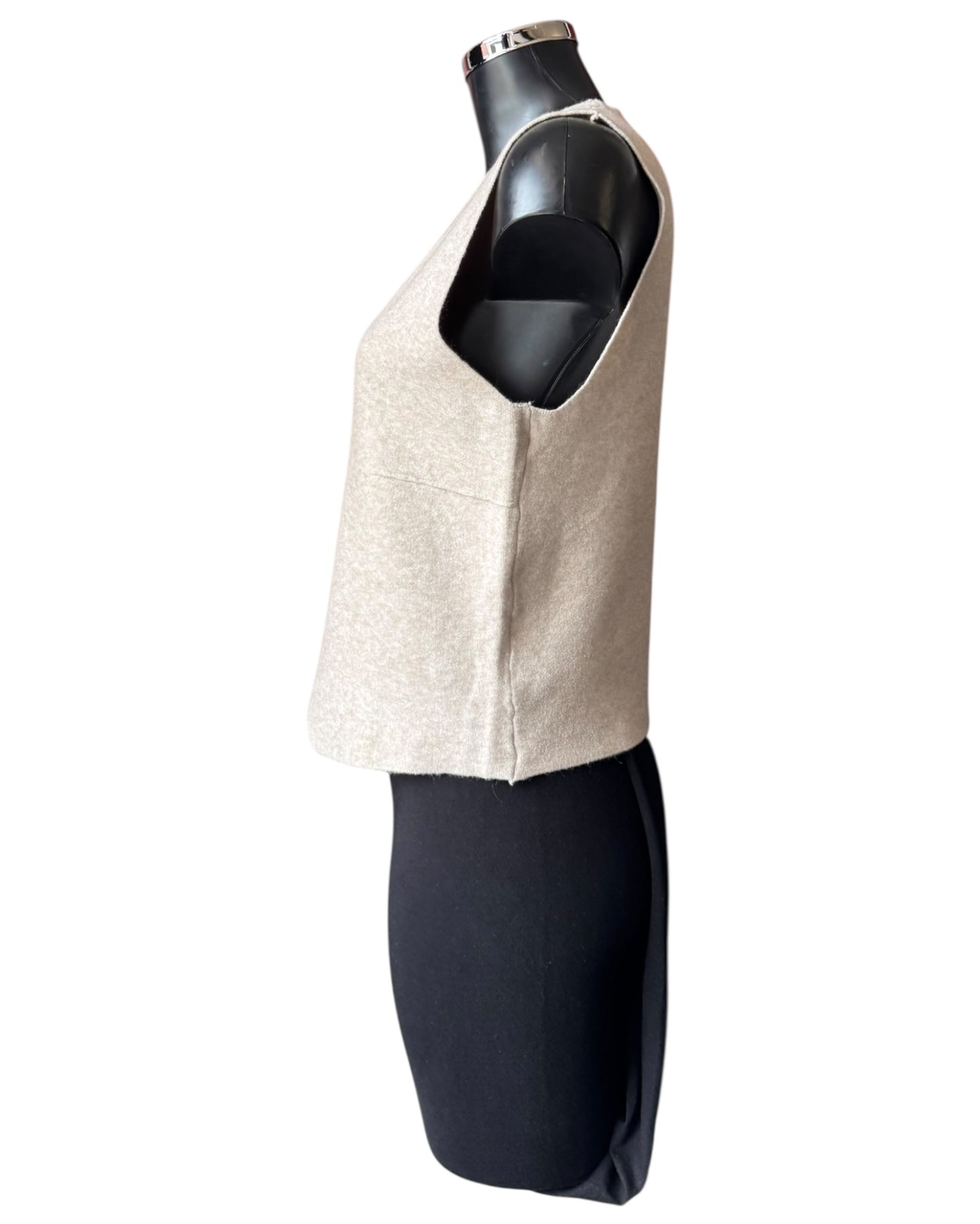 Cassidy knitted waistcoat - Beige