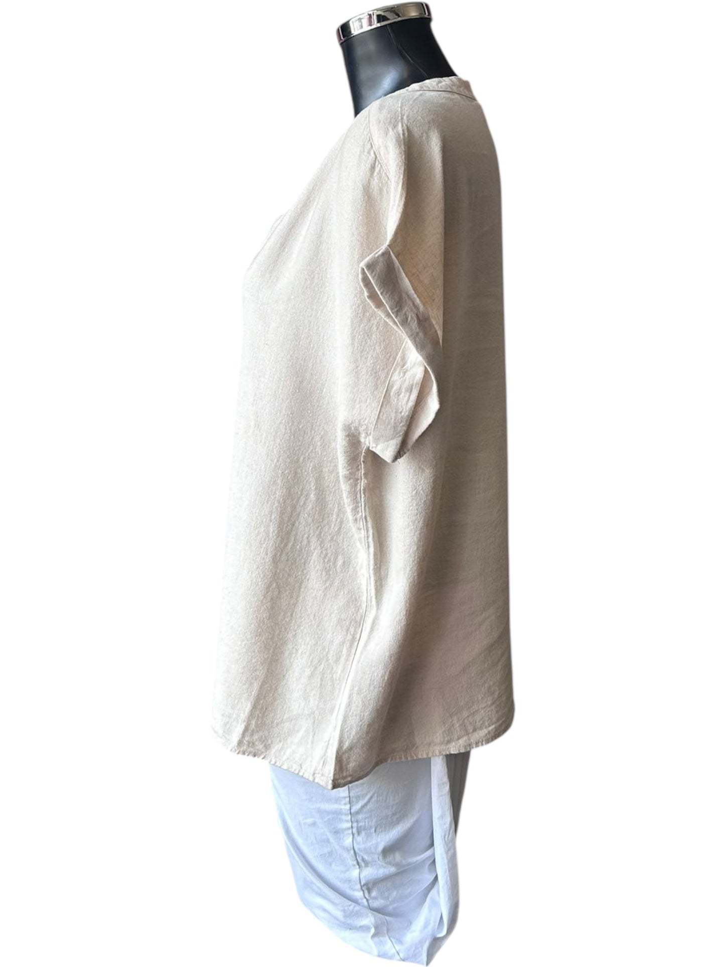 Byoung falakka v neck top - rainy day