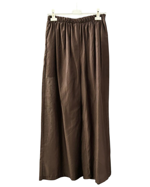 Fleur chocolate brown co ord trouser set